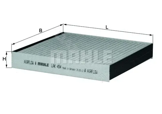 Фильтр салонный KNECHT/MAHLE LAK454