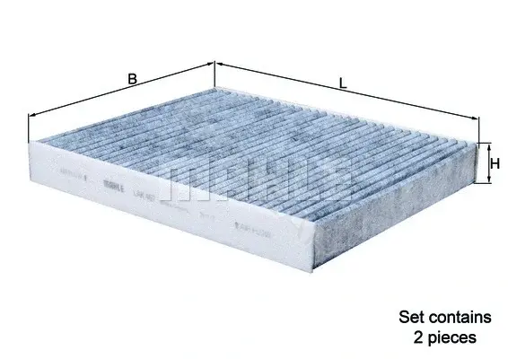 Фильтр салонный KNECHT/MAHLE LAK467/S