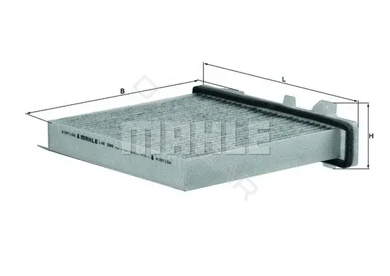 Фильтр салонный KNECHT/MAHLE LAK589