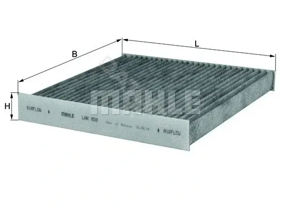 Фильтр салонный KNECHT/MAHLE LAK859