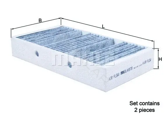 Фильтр салонный KNECHT/MAHLE LAK878/S