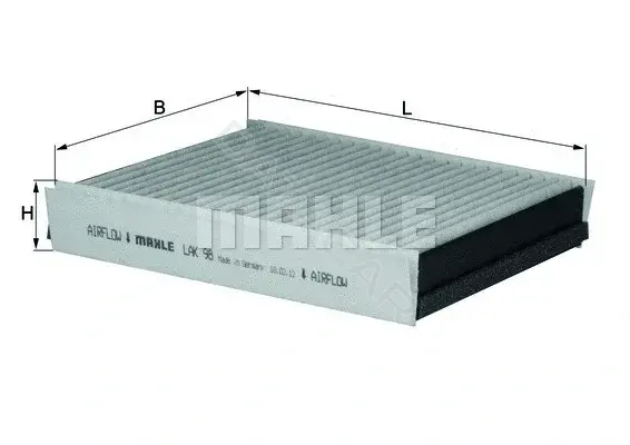 Фильтр салонный KNECHT/MAHLE LAK98