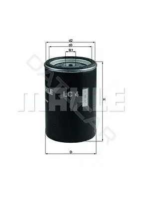Воздушный фильтр KNECHT/MAHLE LC4