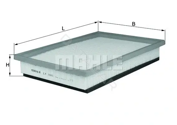 Воздушный фильтр KNECHT/MAHLE LX1000
