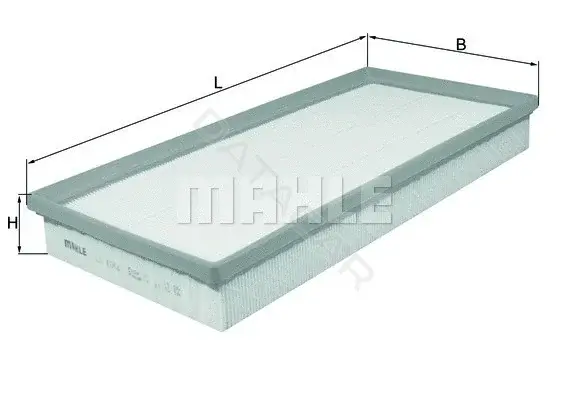 Воздушный фильтр KNECHT/MAHLE LX1004
