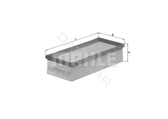 Воздушный фильтр KNECHT/MAHLE LX1008/3