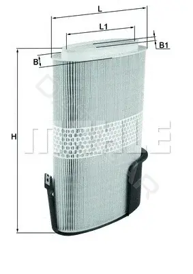 Воздушный фильтр KNECHT/MAHLE LX1009/6