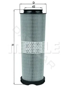 Воздушный фильтр KNECHT/MAHLE LX1020/1