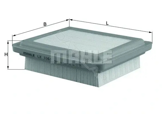 Воздушный фильтр KNECHT/MAHLE LX1061