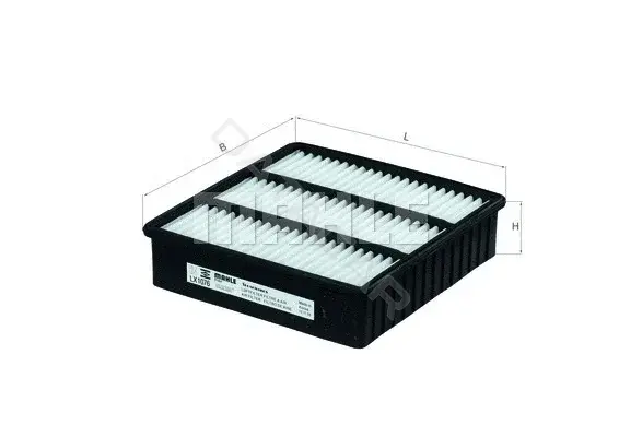 Воздушный фильтр KNECHT/MAHLE LX1076