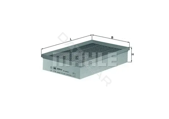 Воздушный фильтр KNECHT/MAHLE LX1216