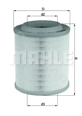 Воздушный фильтр KNECHT/MAHLE LX1275