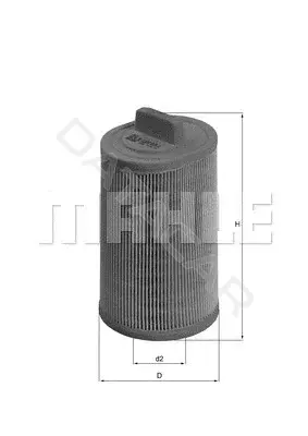 Воздушный фильтр KNECHT/MAHLE LX1277
