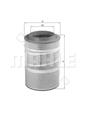 Воздушный фильтр KNECHT/MAHLE LX1278