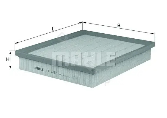 Воздушный фильтр KNECHT/MAHLE LX1467