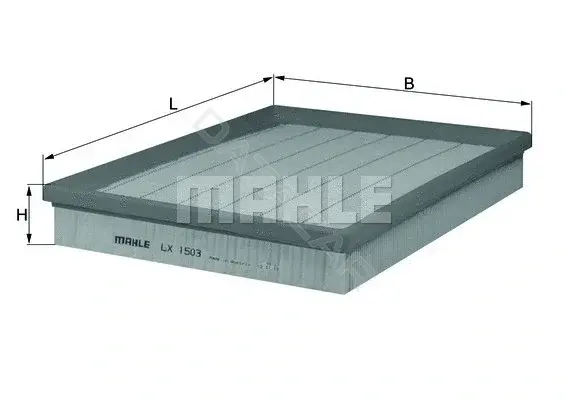 Воздушный фильтр KNECHT/MAHLE LX1503