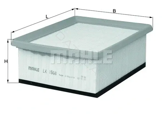 Воздушный фильтр KNECHT/MAHLE LX1568