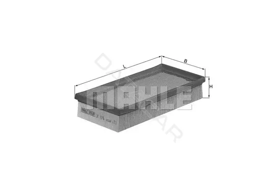 Воздушный фильтр KNECHT/MAHLE LX1576