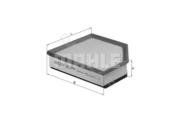 Воздушный фильтр KNECHT/MAHLE LX1593/2
