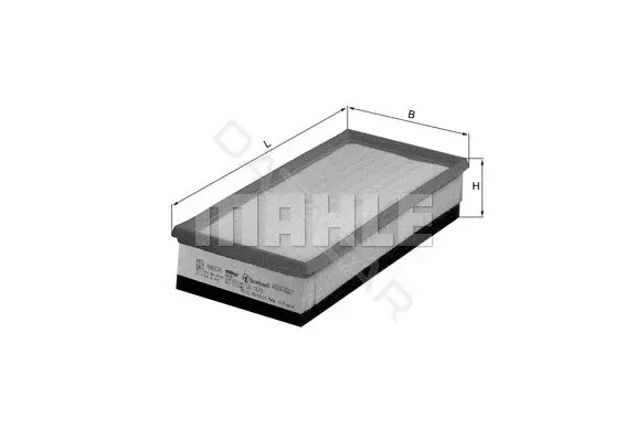 Воздушный фильтр KNECHT/MAHLE LX1610