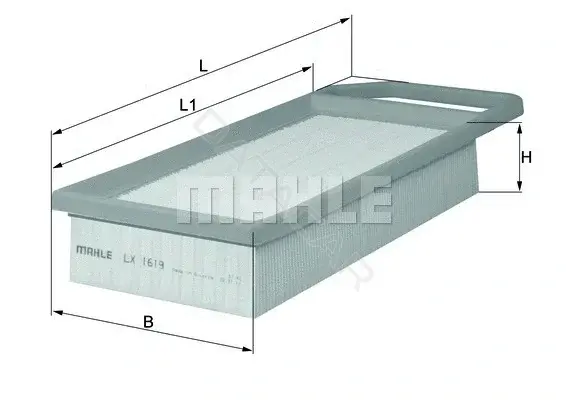 Воздушный фильтр KNECHT/MAHLE LX1619