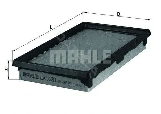 Воздушный фильтр KNECHT/MAHLE LX1631
