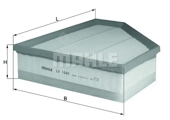 Воздушный фильтр KNECHT/MAHLE LX1640