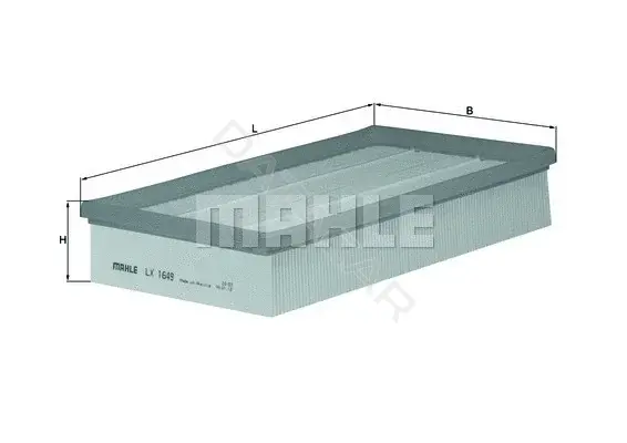 Воздушный фильтр KNECHT/MAHLE LX1649