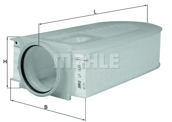 Воздушный фильтр KNECHT/MAHLE LX1686/1