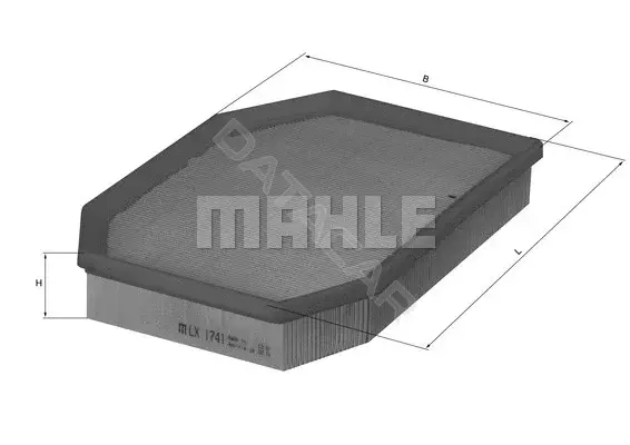 Воздушный фильтр KNECHT/MAHLE LX1741