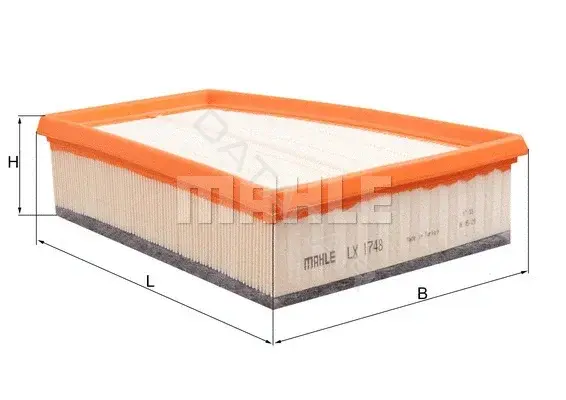 Воздушный фильтр KNECHT/MAHLE LX1748