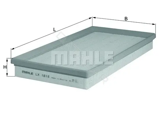 Воздушный фильтр KNECHT/MAHLE LX1818