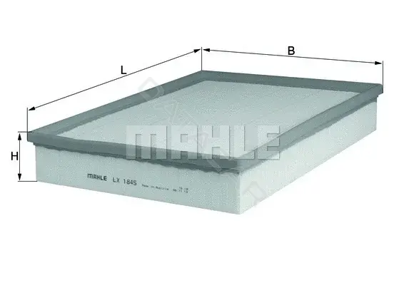 Воздушный фильтр KNECHT/MAHLE LX1845