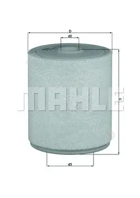 Воздушный фильтр KNECHT/MAHLE LX2049/4