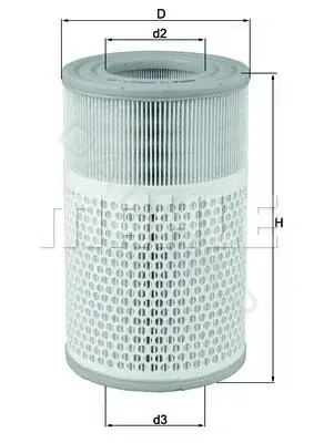 Воздушный фильтр KNECHT/MAHLE LX2079