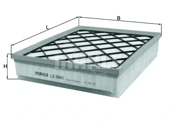 Воздушный фильтр KNECHT/MAHLE LX2641
