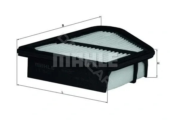 Воздушный фильтр KNECHT/MAHLE LX2647