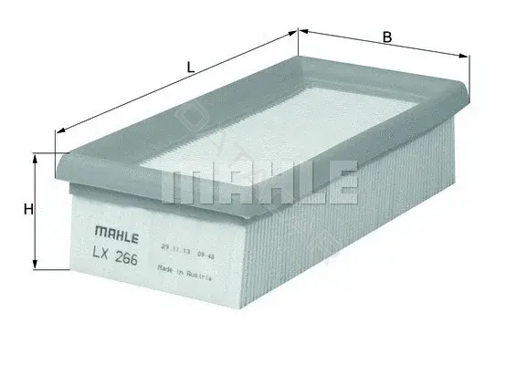 Воздушный фильтр KNECHT/MAHLE LX266