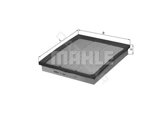 Воздушный фильтр KNECHT/MAHLE LX2683