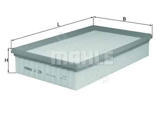 Воздушный фильтр KNECHT/MAHLE LX296
