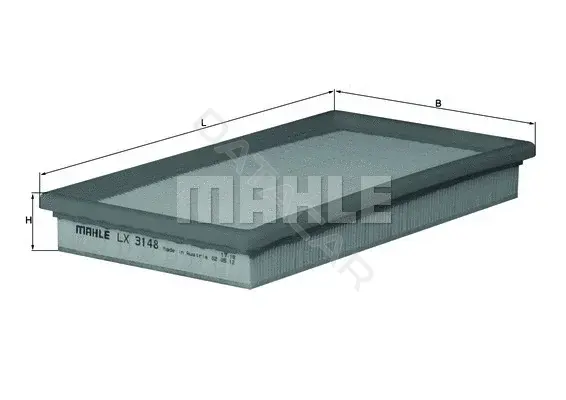 Воздушный фильтр KNECHT/MAHLE LX3148