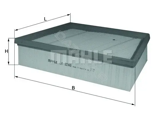 Воздушный фильтр KNECHT/MAHLE LX3246
