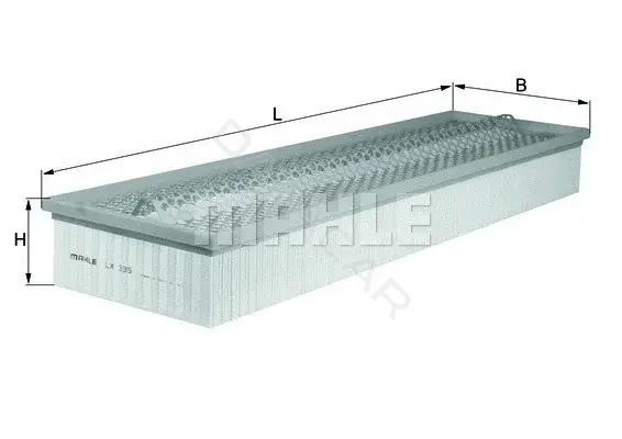Воздушный фильтр KNECHT/MAHLE LX335