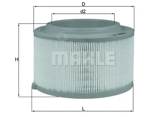 Воздушный фильтр KNECHT/MAHLE LX3458