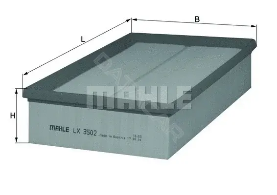 Воздушный фильтр KNECHT/MAHLE LX3502