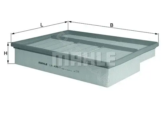 Воздушный фильтр KNECHT/MAHLE LX439/1