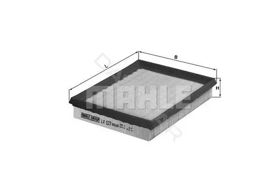 Воздушный фильтр KNECHT/MAHLE LX523
