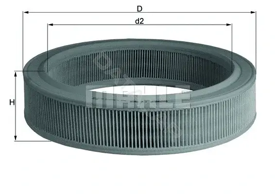 Воздушный фильтр KNECHT/MAHLE LX568