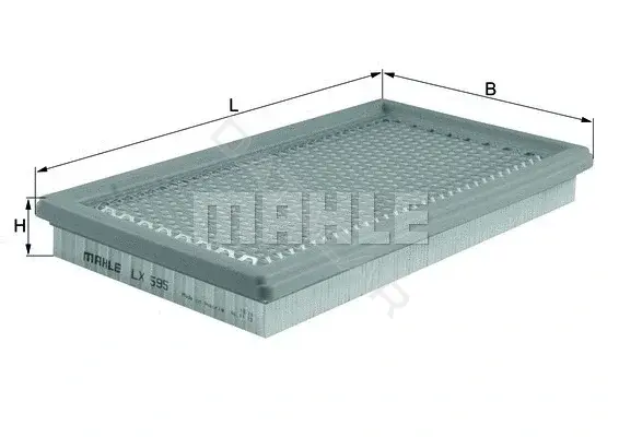 Воздушный фильтр KNECHT/MAHLE LX595