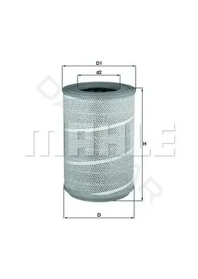 Воздушный фильтр KNECHT/MAHLE LX604/1